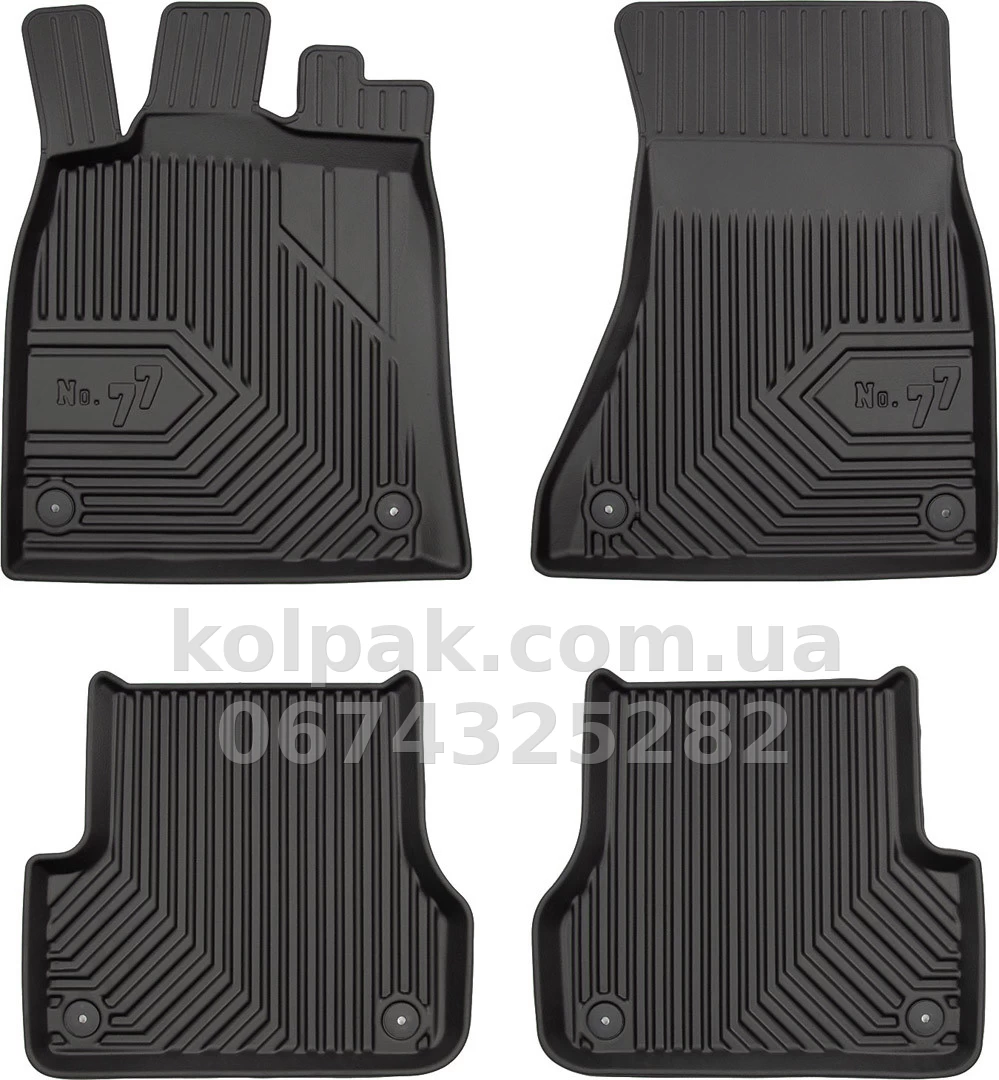 Floor mats for Audi A6/S6/RS6 C7 2011-2018, Frogum, FG 77407459 Floor mats for Audi A6/S6/RS6 C7 2011-2018, Frogum, FG 77407459 β photo 1