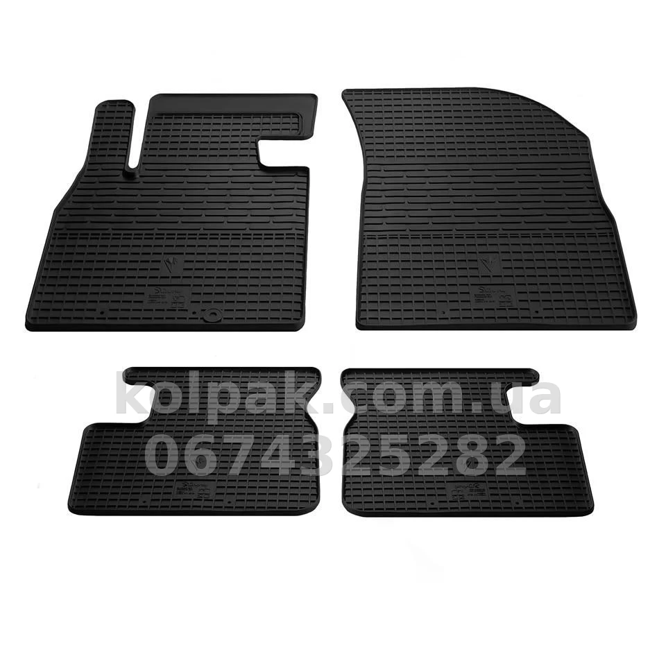 Floor mats for Nissan Micra K13 2013-, 4 pcs, Stingray, 1014144 Floor mats for Nissan Micra K13 2013-, 4 pcs, Stingray, 1014144 β photo 1