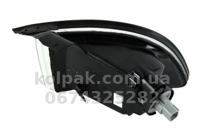 Right indicator light Mitsubishi Galant 1997-2003, white (Eur) + bulb, Depo, 214-1549R-AE-C — photo 2