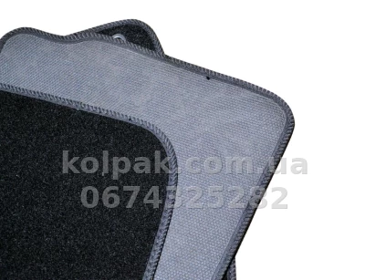 Ворсові килимки в салон Mitsubishi Outlander 2001-2006, чорні, 5 шт., AVTM BLCCR1394 Ворсові килимки в салон Mitsubishi Outlander 2001-2006, чорні, 5 шт., AVTM BLCCR1394 — фото 5