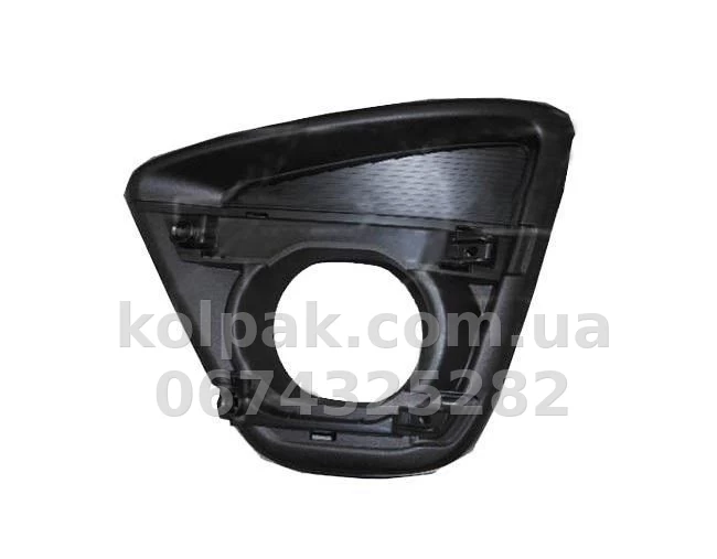 Ліва решітка бампера Mazda CX-5 2015-2016, з отвором для протитуманної фари, без хромованого молдинга, AVTM, KA0J50C21A, 4421 913 Ліва решітка бампера Mazda CX-5 2015-2016, з отвором для протитуманної фари, без хромованого молдинга, AVTM, KA0J50C21A, 4421 913 — фото 1