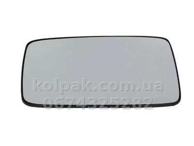 Правий вкладиш дзеркала Volkswagen Golf 3 1991-1996/Vento 1991-1999/Seat Cordoba 1999-2002/Ibiza 2 1993-1999, опуклий, AVTM, 186402125
