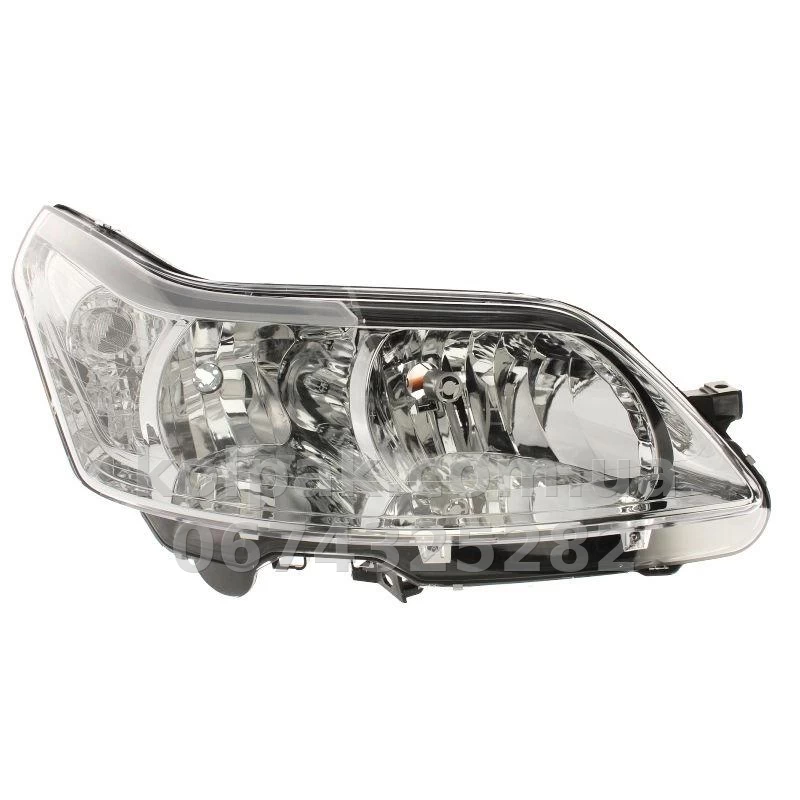 Front right headlight Citroen C4 2004-2010, H7/H1, electric adjustment, Depo, 552-1121R-LD-EM Front right headlight Citroen C4 2004-2010, H7/H1, electric adjustment, Depo, 552-1121R-LD-EM β photo 1