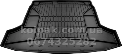 Boot mat for Peugeot 508 SD 2010-2018, without two-level boot floor, with spare wheel, Pro-Line, Frogum FG TM549963 — photo 2