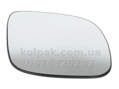 Правий вкладиш дзеркала Skoda Octavia Tour 1996-2010/Fabia 1999-2007, опуклий, із підігрівом, AVTM, 1U1857522H, 186432521