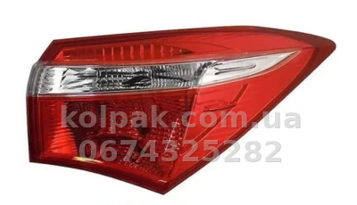 Задній правий ліхтар Toyota Corolla 2013-2016, EUR, зовнішній, Depo, 212-191FR-UE