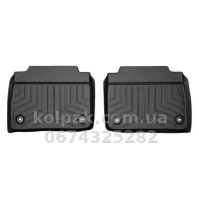 Килимки в салон Lexus LS 2013-2017 Short, з бортиком, задні, чорні, Weathertech 445142 Килимки в салон Lexus LS 2013-2017 Short, з бортиком, задні, чорні, Weathertech 445142