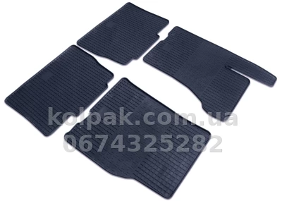 Floor mats for Mercedes-Benz ML-Class W163 1997-2005, 4 pcs, Polytep, 33354 — photo 4