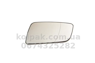 Лівий вкладиш дзеркала Opel Astra G 1998-2009, асферичний, із підігрівом, AVTM, 6428736, 186423437