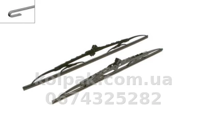 Комплект каркасних щіток склоочисника BOSCH Twin 550/475 мм Bosch 3397001727 Комплект каркасних щіток склоочисника BOSCH Twin 550/475 мм Bosch 3397001727 — фото 2
