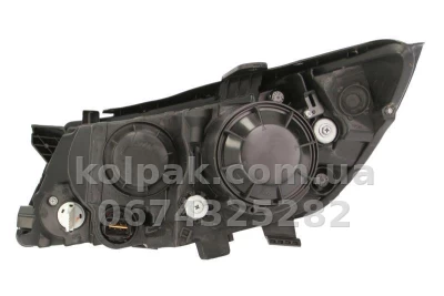 Front right headlight Kia Optima 2012-, H7/H1, electric/manual adjustment, with levelling motor, Depo, 223-1141R-LDEM2 — photo 2