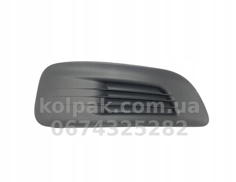 Right bumper grille Citroen C4 2010-2017, without fog light opening, AVTM, 745364, 182036914 Right bumper grille Citroen C4 2010-2017, without fog light opening, AVTM, 745364, 182036914 β photo 1