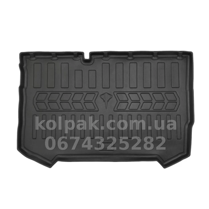 Килимок у багажник Citroen C3 2009–2016 з бортиком, поліуретан Stingray 6003161 Килимок у багажник Citroen C3 2009–2016 з бортиком, поліуретан Stingray 6003161 — фото 1