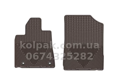 Килимки в салон Toyota Sequoia/Tundra 2013-, передні, какао, Weathertech W265CO