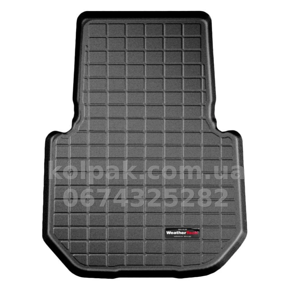 Front boot mat for Tesla Model S 2013-, 2WD, black, WeatherTech 40683 Front boot mat for Tesla Model S 2013-, 2WD, black, WeatherTech 40683 β photo 1