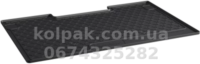 Килимок у багажник Renault Kangoo 2007-2021/Mercedes-Benz Citan W415 2012-2021, L2, пасажирський, GledRing GR 1560 — фото 2