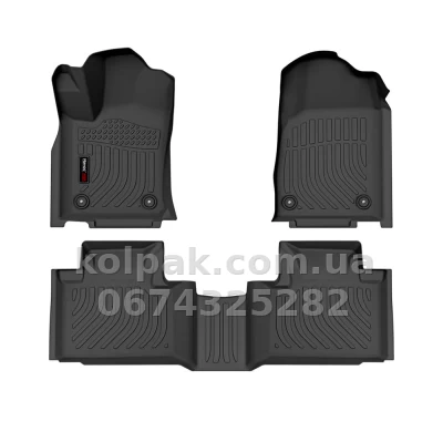 Всепогодні килимки в салон Jeep Grand Cherokee 2011–2023 HAVOC™ Maximum Coverage — фото 2