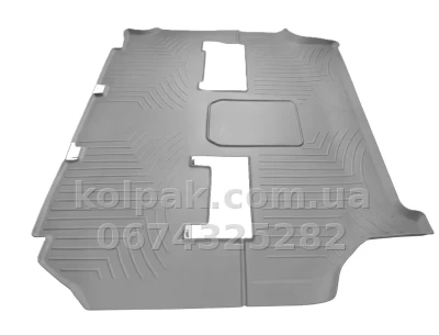 Floor mats for Jeep Cherokee 2016-, rear, grey, Weathertech 4616232 — photo 3