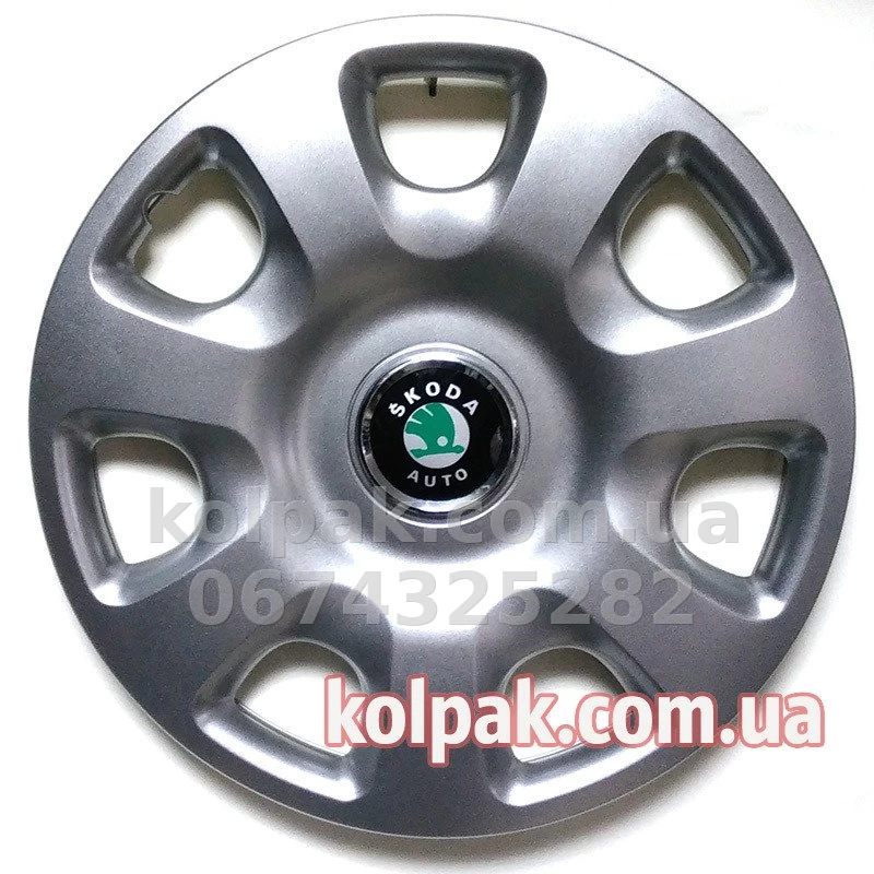 Модельні ковпаки на колеса р15 на Skoda SKS 336 Модельні ковпаки на колеса р15 на Skoda SKS 336 — фото 1