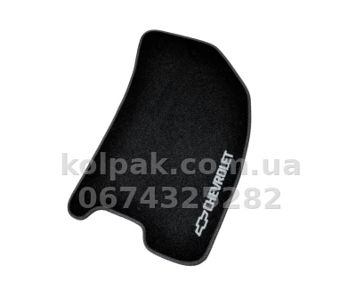 Ворсові килимки в салон Chevrolet Aveo 2005-2011, чорні, 5 шт., AVTM BLCCR1076 Ворсові килимки в салон Chevrolet Aveo 2005-2011, чорні, 5 шт., AVTM BLCCR1076 — фото 3