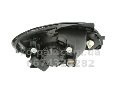 Передня ліва фара Hyundai Getz 2005-2010, H4, електричне регулювання, із моторчиком, Depo, 221-1141L-LD-EM — фото 2