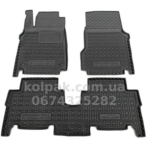 Floor mats for Mercedes-Benz A-Class W168 1997-2004, Avto-Gumm, 11778 Floor mats for Mercedes-Benz A-Class W168 1997-2004, Avto-Gumm, 11778 β photo 1