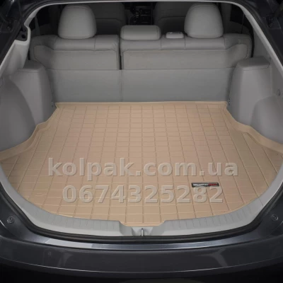 Boot mat for Toyota Venza 2008-, beige, WeatherTech 41369 — photo 2