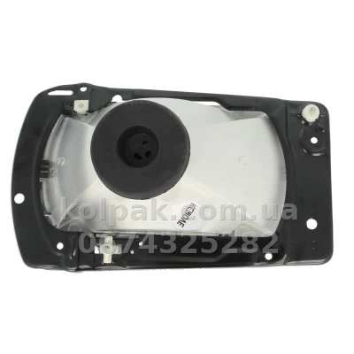 Front left headlight Volkswagen Golf 2 1984-1992/Jetta 1983-1992, H4, manual adjustment, Depo, 441-1104L-LD-EH — photo 2