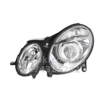 Передня ліва фара Mercedes-Benz E-Class W211 2003-2006, електричне регулювання, із моторчиком, Depo, 440-1126L-LD-EM Передня ліва фара Mercedes-Benz E-Class W211 2003-2006, електричне регулювання, із моторчиком, Depo, 440-1126L-LD-EM