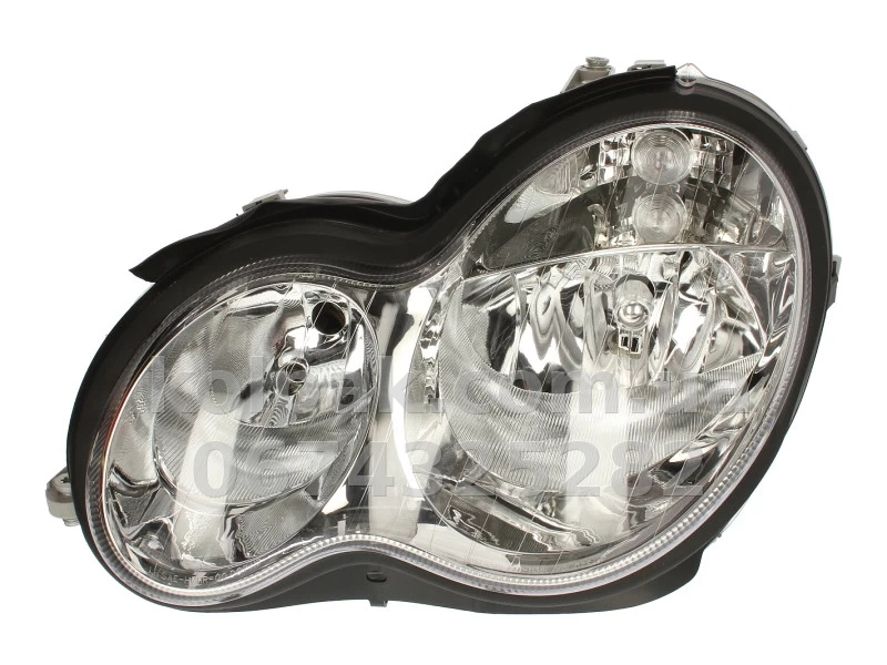 Передня ліва фара Mercedes-Benz C-Class W203 2004-2006, H7/H7, Depo, 440-1141L-LD-EM Передня ліва фара Mercedes-Benz C-Class W203 2004-2006, H7/H7, Depo, 440-1141L-LD-EM — фото 1