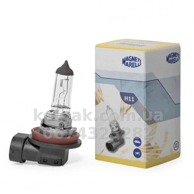 Car bulb H11 Standart12V 55W PGJ19-2 (1 pc) Car bulb H11 Standart12V 55W PGJ19-2 (1 pc) β photo 1
