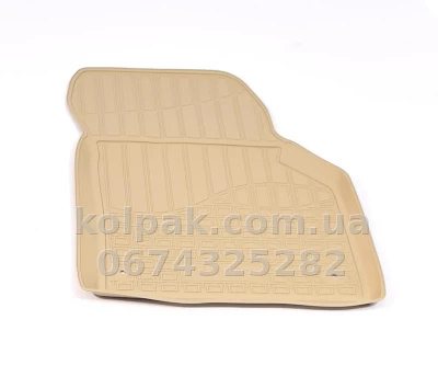 Polyurethane floor mats for Land Rover Discovery Sport 2014-, beige, Norplast, NPA11-C46-070B — photo 3