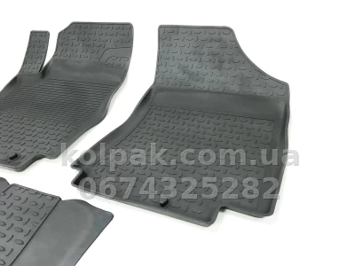Floor mats for Hyundai Creta 2016-, Rubber, 5 pcs, Seintex, 87517 — photo 4