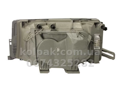 Front right headlight Mercedes-Benz C-Class W201 1982-1993, H4/H3, electric adjustment, Depo, 440-1114R-LD-E Front right headlight Mercedes-Benz C-Class W201 1982-1993, H4/H3, electric adjustment, Depo, 440-1114R-LD-E β photo 2