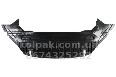Захист переднього бампера Ford Mondeo 4 2006-2010, пластик, AVTM, 1555114, 182808930