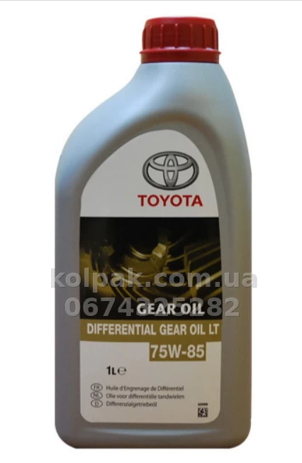 Трансмісійна олива Toyota Getriebeoil LT 75W-85, 1 л Toyota/Lexus 0888581060 Трансмісійна олива Toyota Getriebeoil LT 75W-85, 1 л Toyota/Lexus 0888581060 — фото 1
