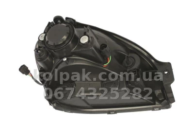 Передня ліва фара Hyundai Tucson 2004-2014, H4, електричне регулювання, із чорною рамкою, Depo, 221-1134L-LDEM2 — фото 2
