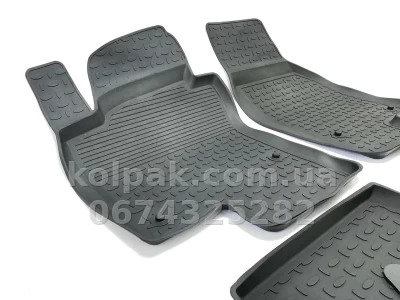Floor mats for Volkswagen Jetta 2011-2018, Rubber, 5 pcs, Seintex, 82571 — photo 4
