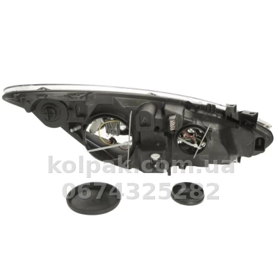 Передня ліва фара Peugeot 307 2005-2008, H7/H1, електричне регулювання, Depo, 550-1137L-LD-EM Передня ліва фара Peugeot 307 2005-2008, H7/H1, електричне регулювання, Depo, 550-1137L-LD-EM — фото 2