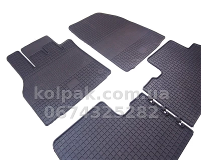 Floor mats for Renault Scenic/Grand Scenic 2003-/2009-, 4 pcs, Polytep, 54689 — photo 4