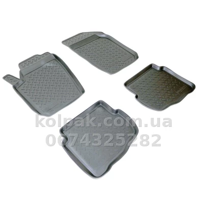 Поліуретанові килимки в салон Seat Ibiza 3 2002-2008, Norplast, NPL-Po-80-25