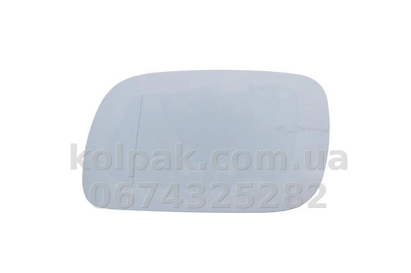 Left mirror glass Volkswagen Touareg 2007-2010, aspherical, heated, AVTM, 7L6857521A, 186471122 Left mirror glass Volkswagen Touareg 2007-2010, aspherical, heated, AVTM, 7L6857521A, 186471122 β photo 1