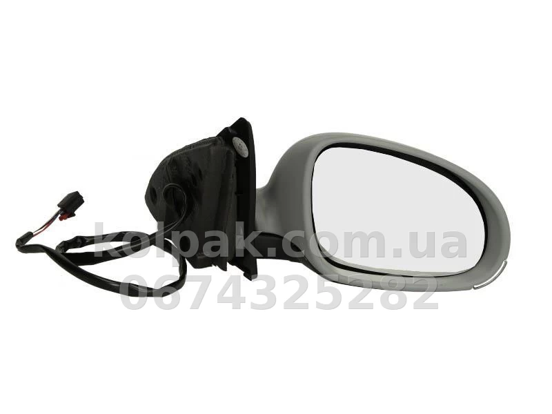 Праве бічне дзеркало Volkswagen Golf 5/Jetta 3 2003-2010, у зборі, із покажчиком повороту, електричне регулювання, із підігрівом, AVTM, 1K0857538, 186122121 Праве бічне дзеркало Volkswagen Golf 5/Jetta 3 2003-2010, у зборі, із покажчиком повороту, електричне регулювання, із підігрівом, AVTM, 1K0857538, 186122121 — фото 1