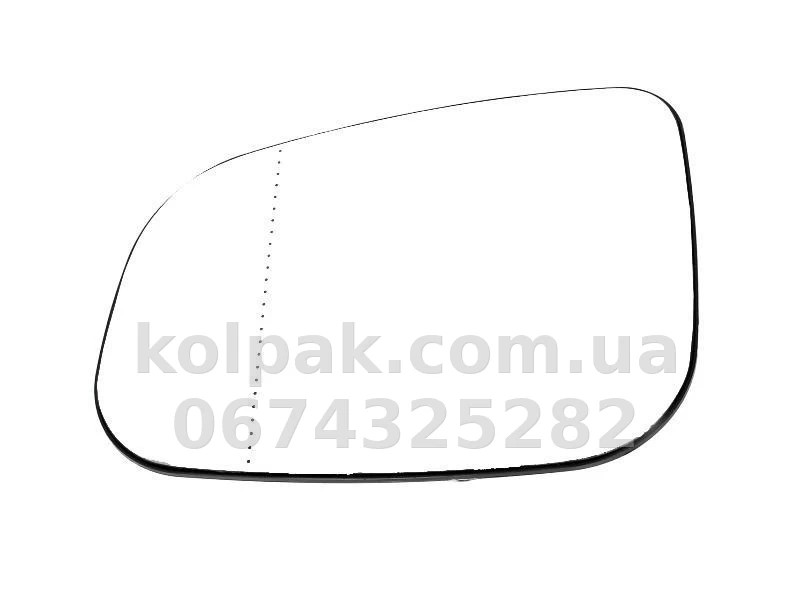 Left mirror glass Volvo C30 2010-2013/S40 2007-2012/S60 2010-/V50 2003-2012/S80 2008-, aspherical, heated, AVTM, 30716479, 186471598 Left mirror glass Volvo C30 2010-2013/S40 2007-2012/S60 2010-/V50 2003-2012/S80 2008-, aspherical, heated, AVTM, 30716479, 186471598 β photo 1