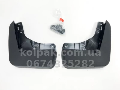 Original mud flaps for Audi A3 Sportback 2013-2017 rear 2 pcs VAG 8V4075101 — photo 3