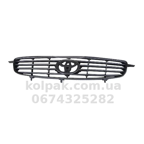Решітка радіатора Toyota Corolla 2000-2001, AVTM, 188116990 Решітка радіатора Toyota Corolla 2000-2001, AVTM, 188116990 — фото 1