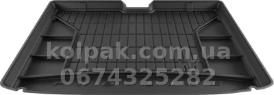 Boot mat for Renault Captur 2019-, lower level, Pro-Line, Frogum FG TM413542 — photo 2