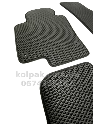 Килимки в салон Volkswagen Passat B6/B7 2005-2015, EVA, чорні, 5 шт., AVTM BLCEV1671 — фото 4