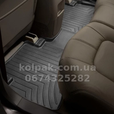 Килимки в салон Nissan Murano 2008-, з бортиком, задні, чорні, Weathertech 441542 Килимки в салон Nissan Murano 2008-, з бортиком, задні, чорні, Weathertech 441542 — фото 2