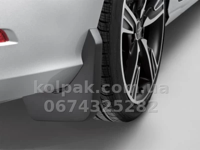Original mud flaps for Audi A3 Coupe 2013 - rear 2 pcs VAG 8V3075101 — photo 2